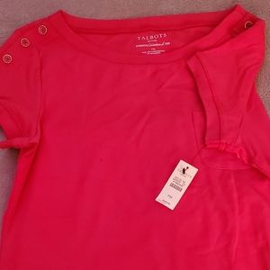 Talbots petites weekend tee